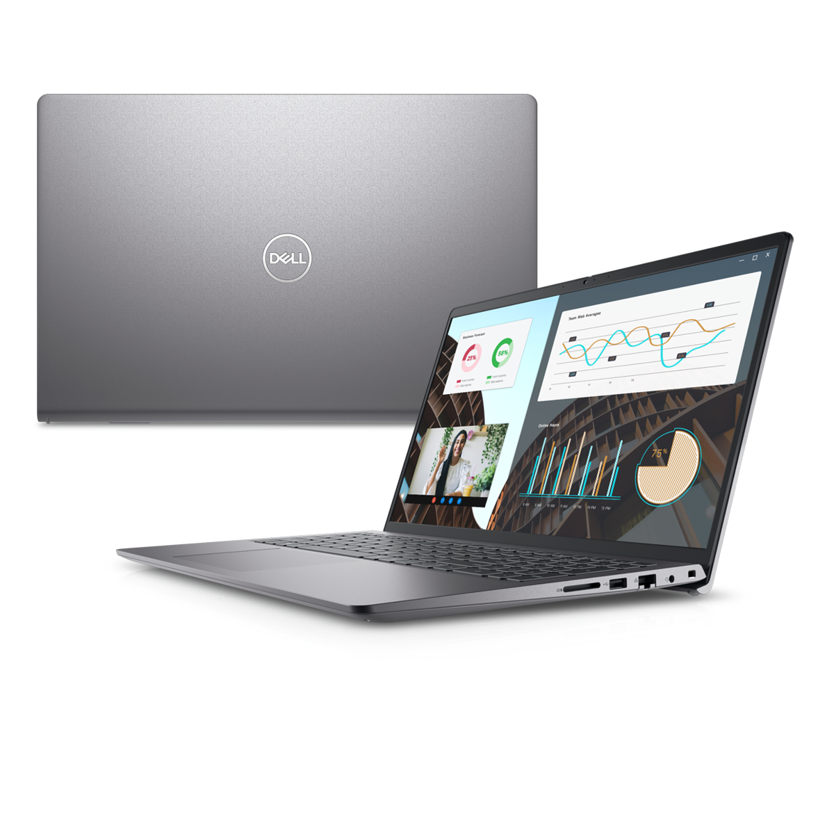 Laptop Dell Vostro 3530 V5I3465W1 Gray