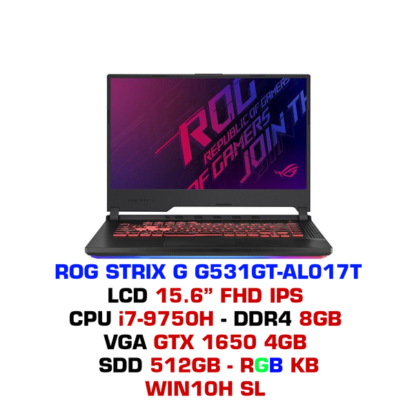  Laptop Gaming Asus G531GT-AL017T 