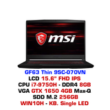  Laptop Gaming MSI GF63-9SC-070VN 