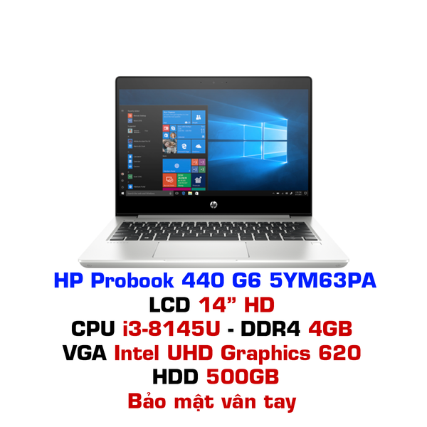  Laptop HP ProBook 440 G6 5YM63PA 