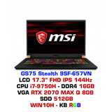  Laptop Gaming MSI GS75 Stealth 9SF 657VN 