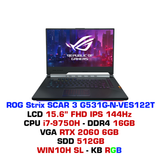  Laptop Gaming Asus ROG Strix SCAR 3 G531G-N-VES122T 