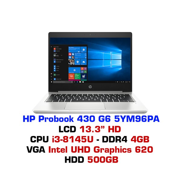  Laptop HP Probook 430 G6 5YM96PA 
