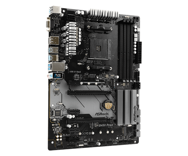  Asrock B450 Pro 4 (AMD Socket AM4) 