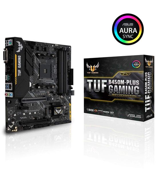  ASUS B450M TUF Plus Gaming (Socket AM4) 