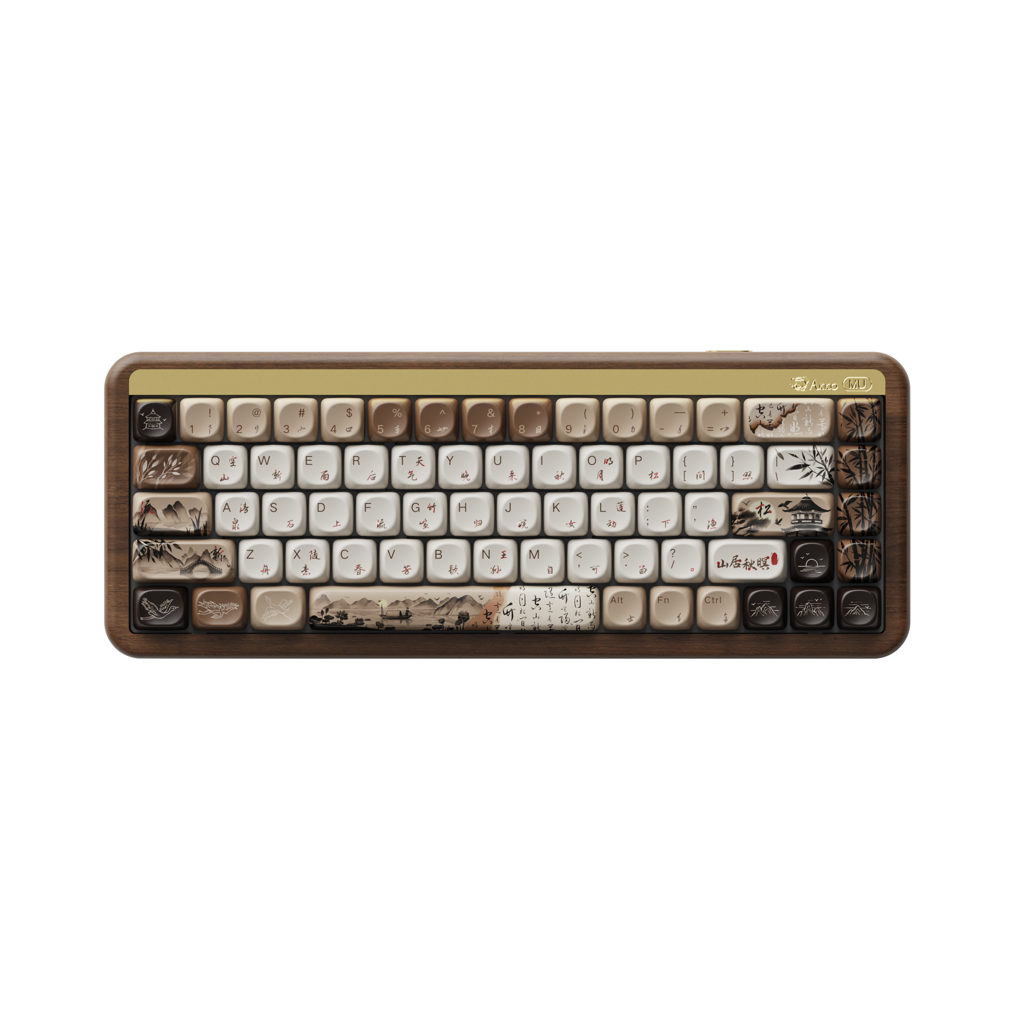 Bàn Phím Akko Mu01 Mountain Seclusion Piano Pro