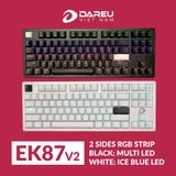  Bàn phím DareU EK87V2 White Red Switch 