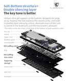  Bàn phím FL-Esports MK104 Pro White Switch Outemu Red 