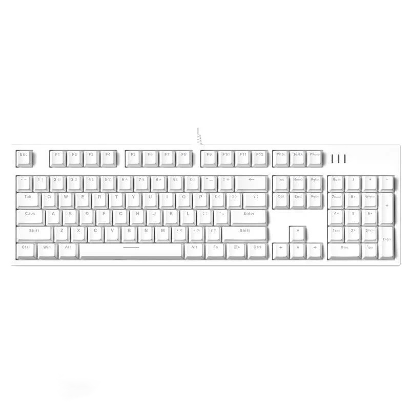 Bàn phím FL-Esports MK104 Pro White Switch Outemu Black