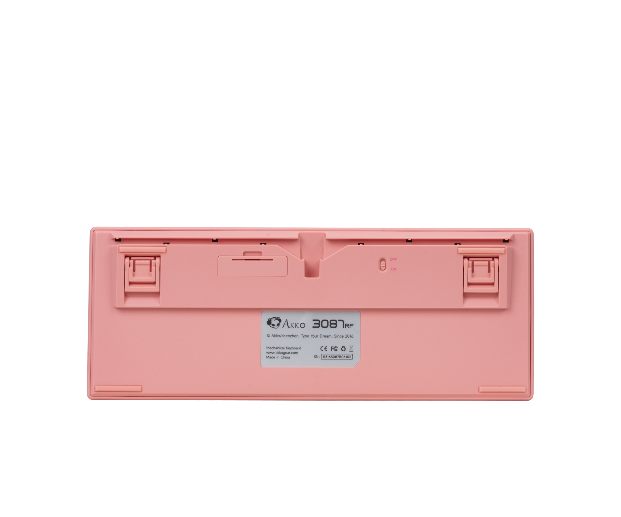  Bàn phím cơ AKKO 3087 RF World Tour Tokyo AKKO switch v3 Cream Yellow Pro 