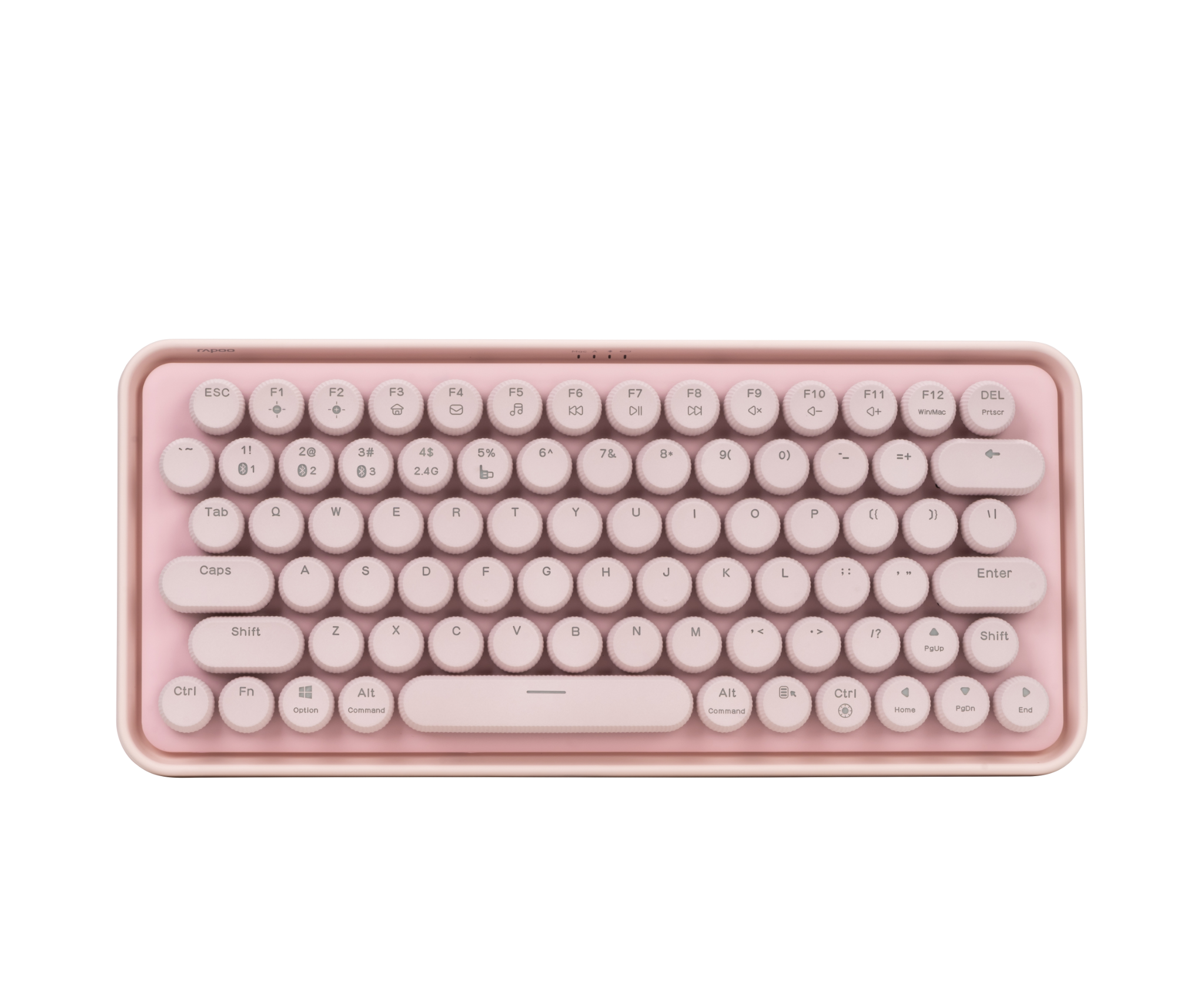Bàn Phím Bluetooth Rapoo Ralemo Pre 5 Ra Hồng