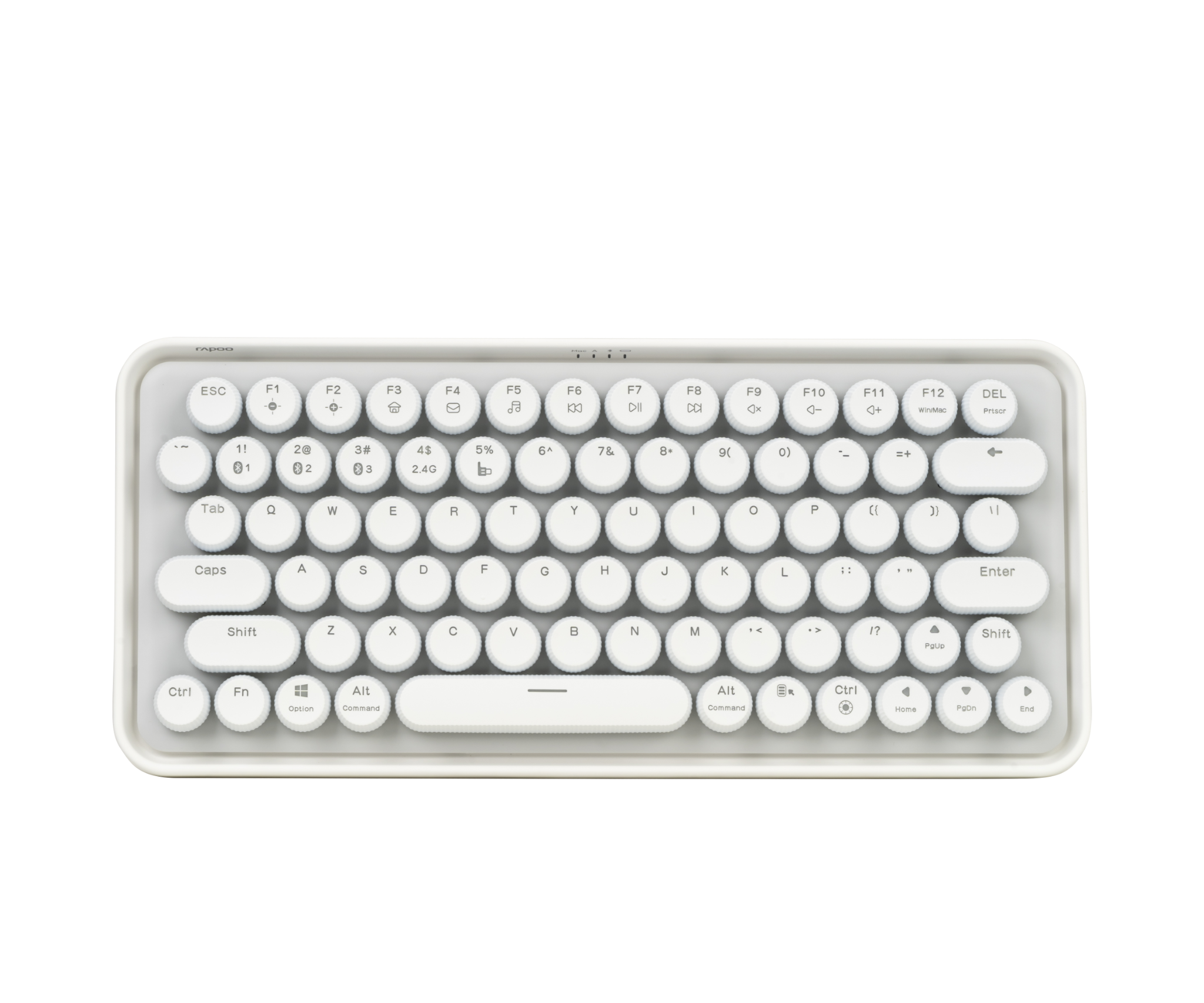 Bàn Phím Bluetooth Rapoo Ralemo Pre 5 Ra Trắng