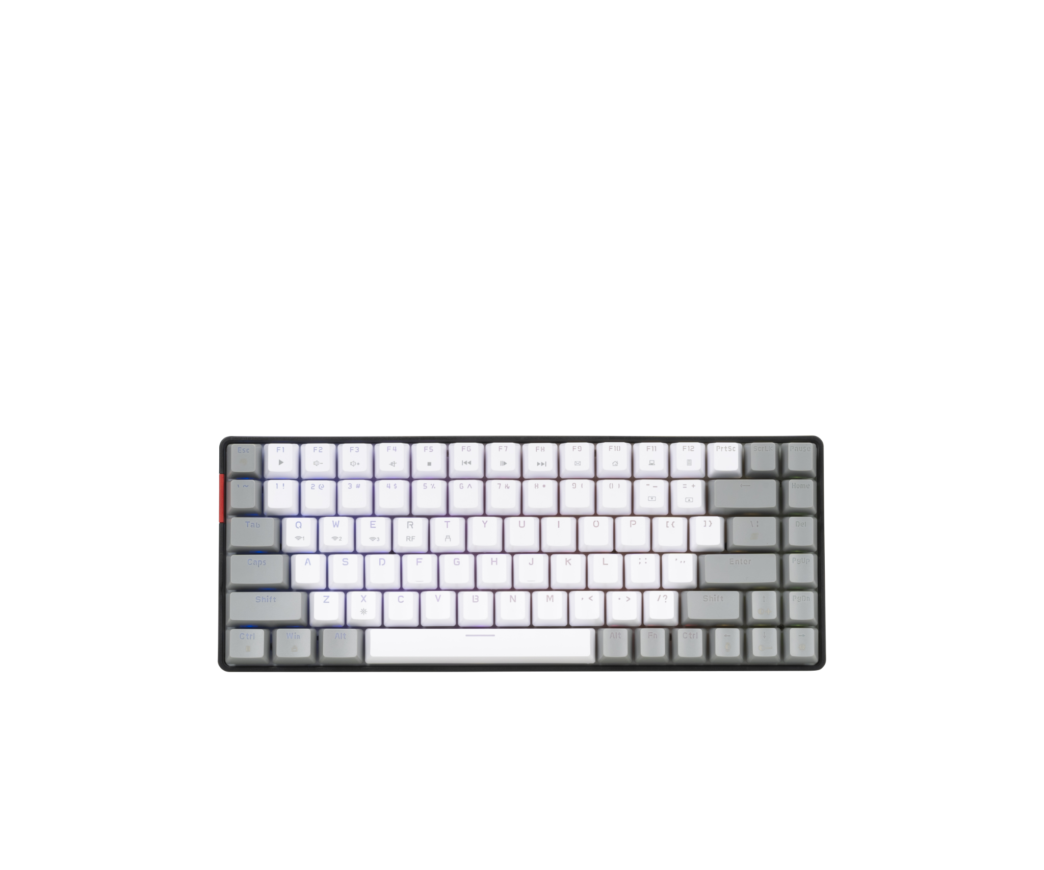 Bàn phím chơi game cơ E-Dra EK384 Triple Mode Beta Brown Switch