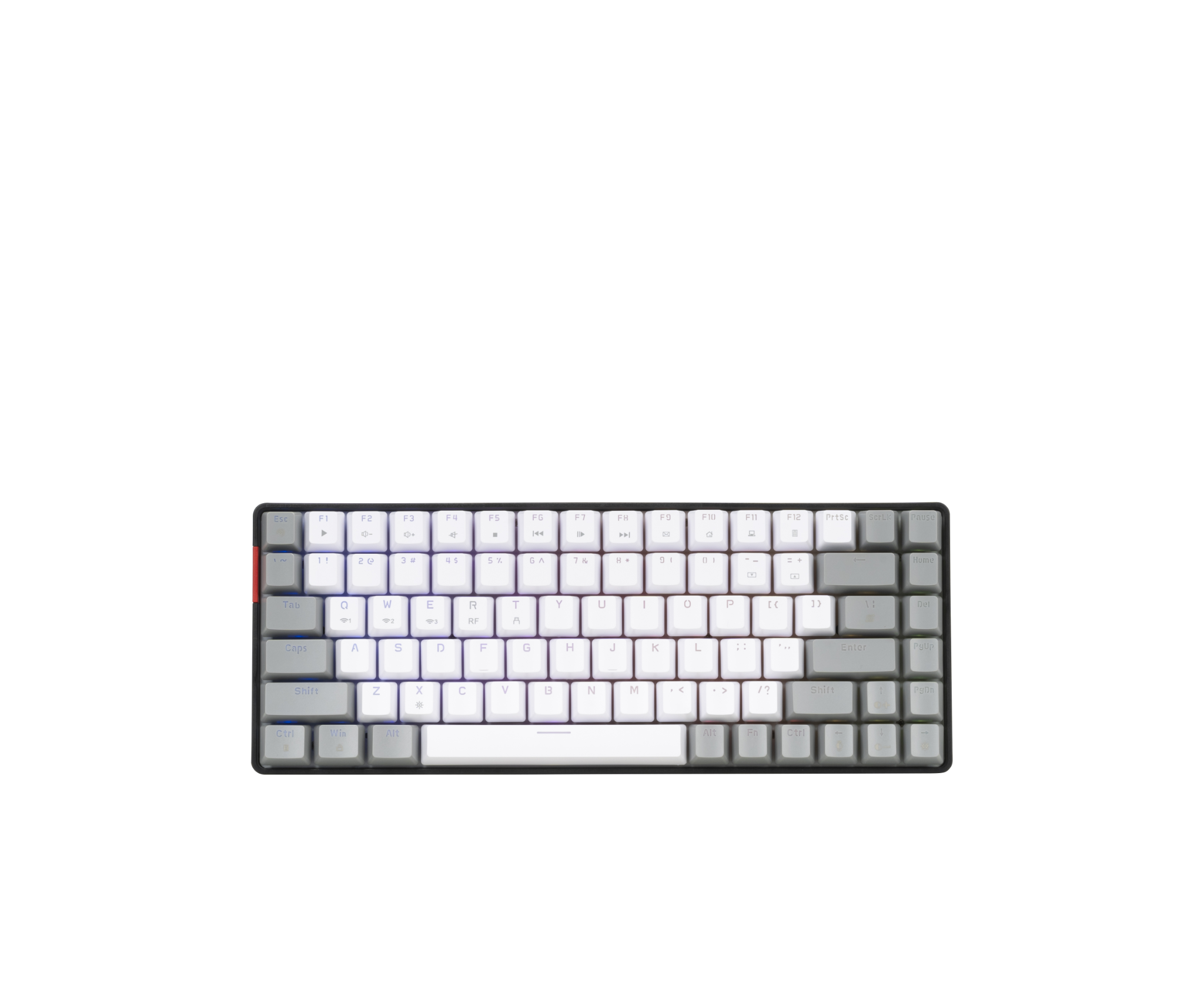 Bàn Phím Chơi Game Cơ E - Dra Ek384 Triple Mode Beta Brown Switch