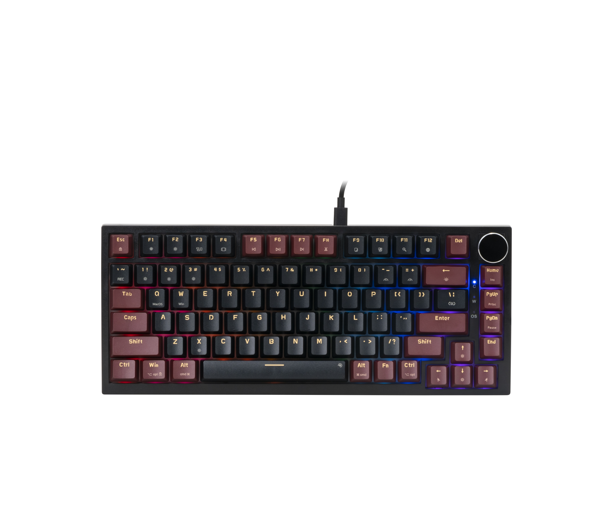 Bàn Phím Cơ E - Dra Ek375 Alpha Blue Switch