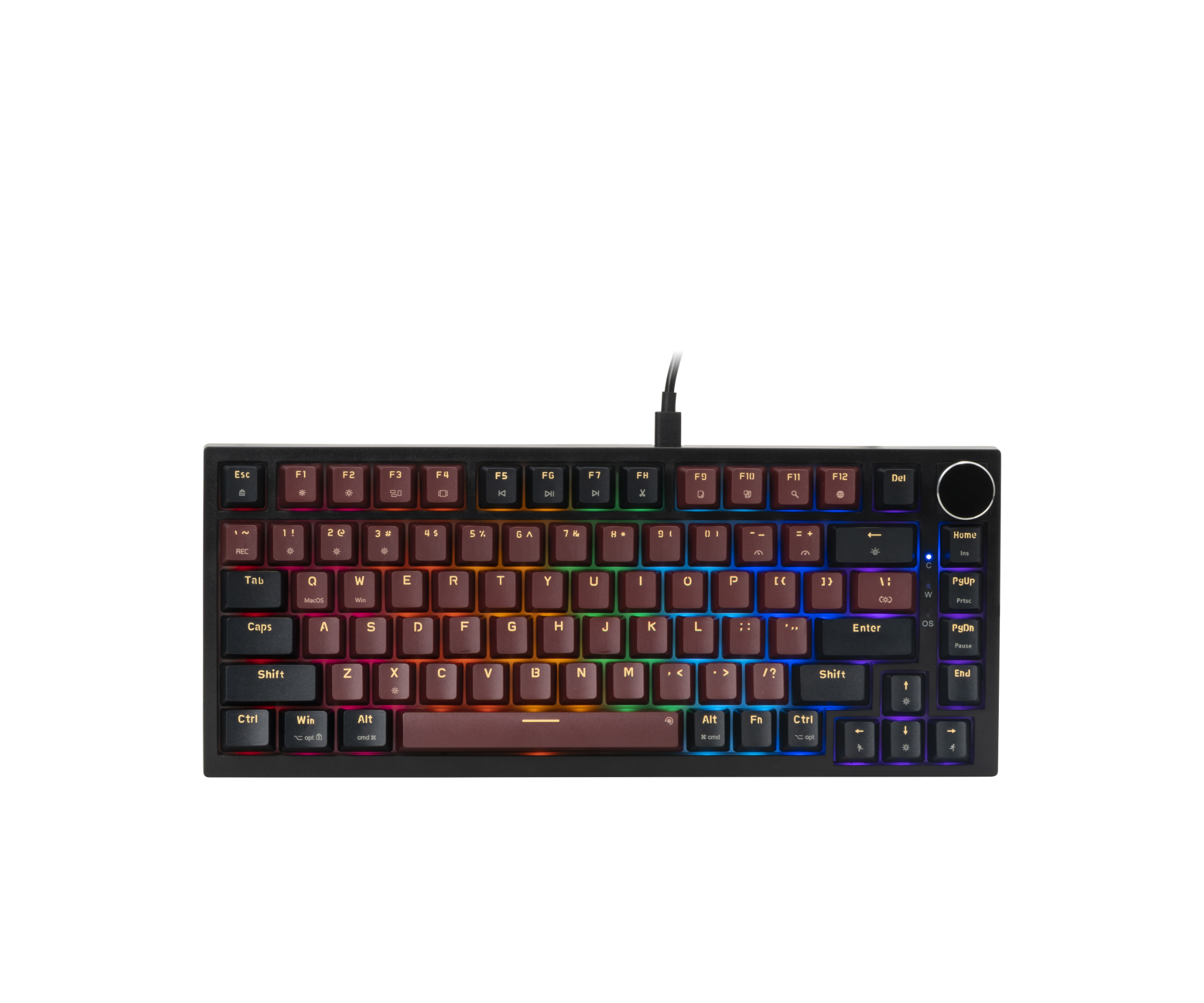 Bàn Phím Cơ E - Dra Ek375 Beta Blue Switch