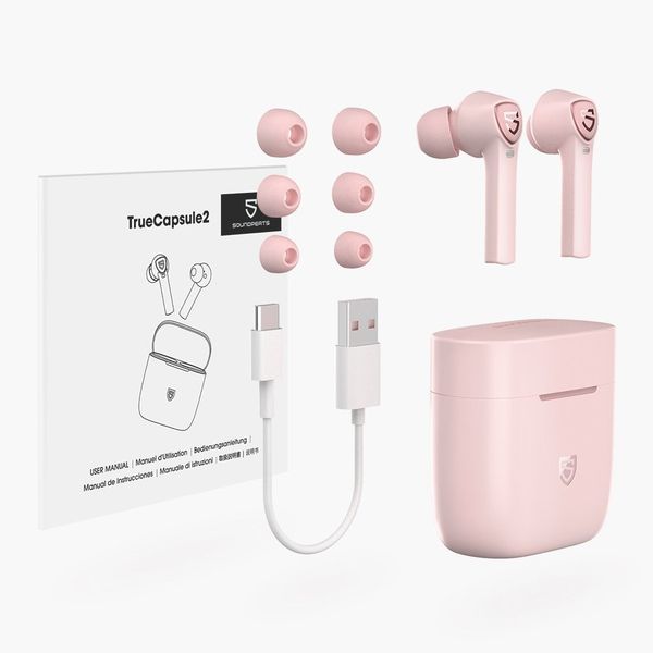  Tai nghe True Wireless SoundPeats TrueCapsule 2 Pink 