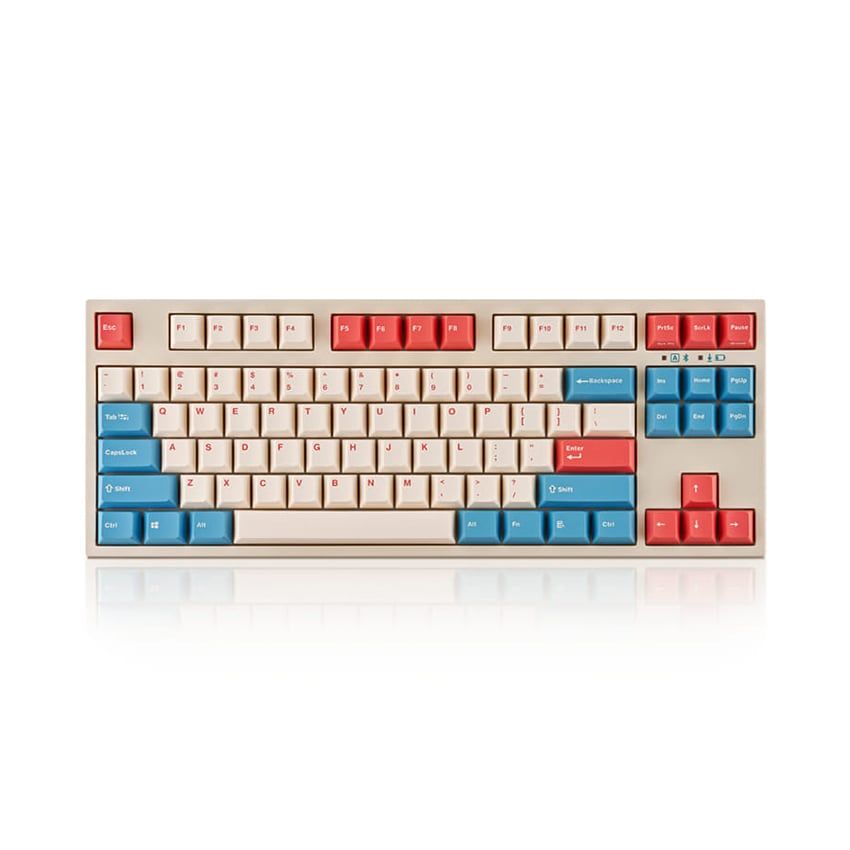 Bàn Phím Leopold Fc750R Bluetooth Blue Coral - Silent Red Mx2A Switch