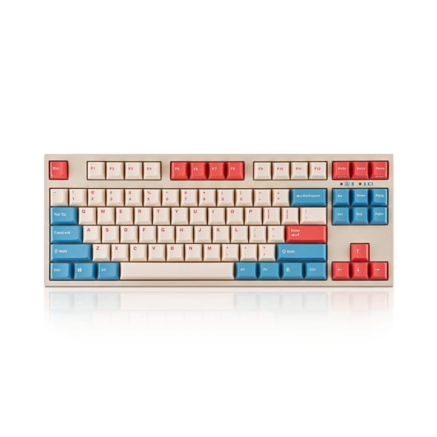 Bàn phím Leopold FC750R Bluetooth Blue Coral - Red MX2A Switch