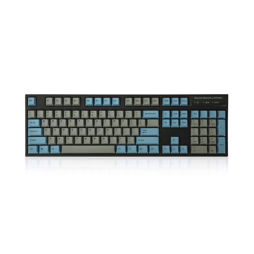 Bàn Phím Leopold Fc900R Bluetooth Blue Grey - Silent Red Mx2A Switch