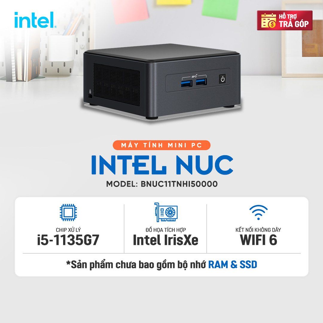 Máy Bộ Intel® NUC BNUC11TNHi50000 chính hãng, giá rẻ – GEARVN.COM