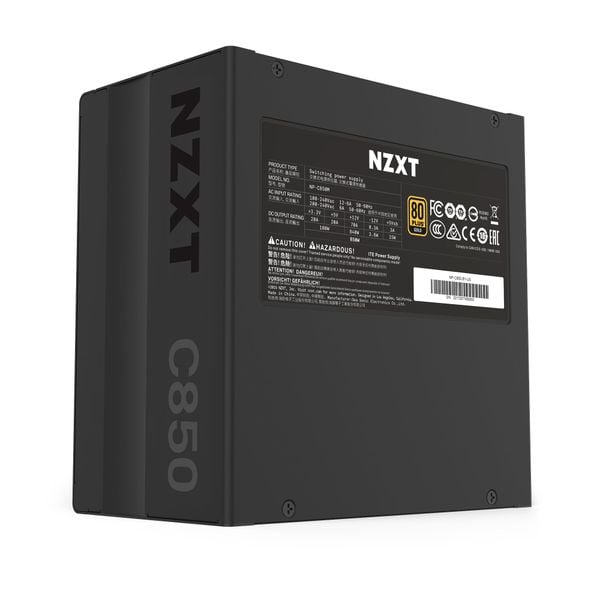  Nguồn máy tính NZXT C850W - 80 Plus Gold - Full Modular (850W) 