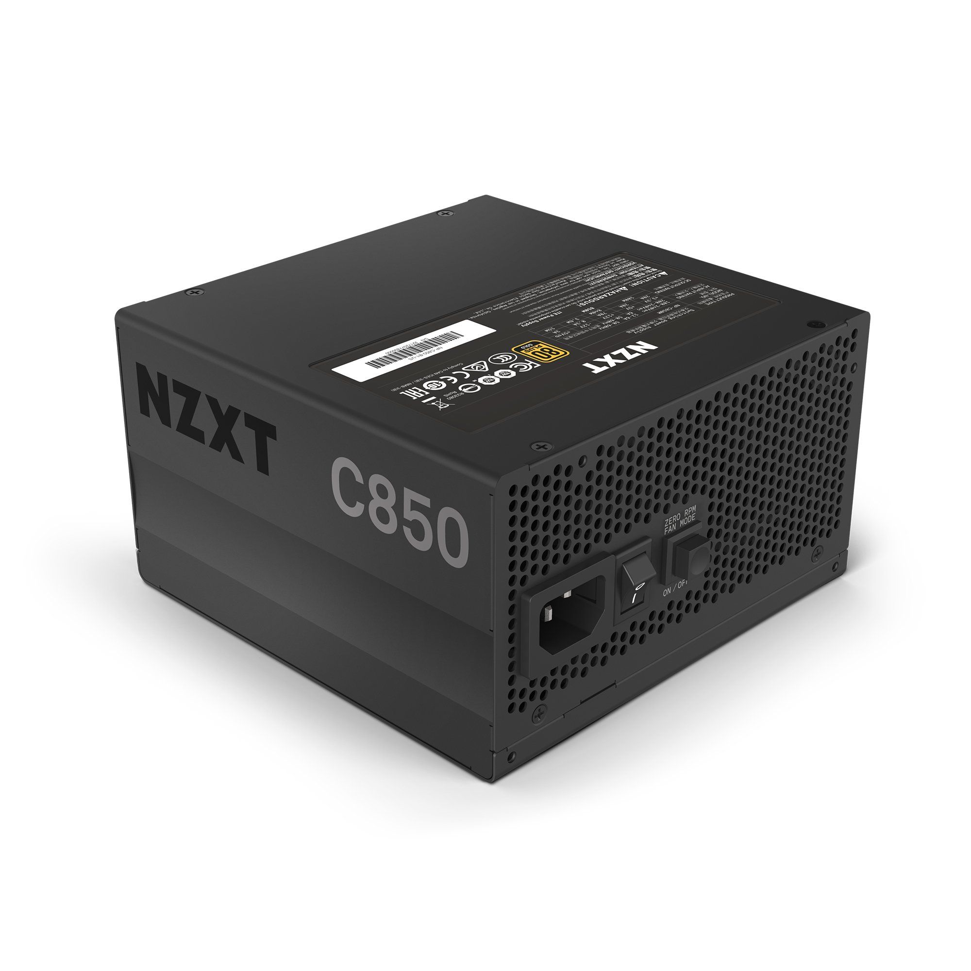 Nguồn Máy Tính Nzxt C850W - 80 Plus Gold - Full Modular (850W)