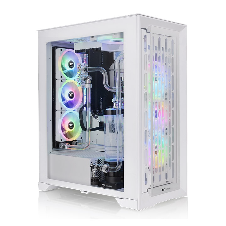 Vỏ Máy Tính Thermaltake Cte T500 Tg Argb Snow - Full Tower