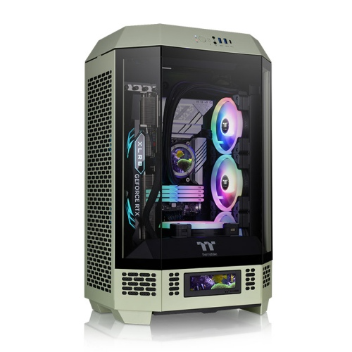 Vỏ máy tính Thermaltake Tower 300 Matcha Green - Micro Tower