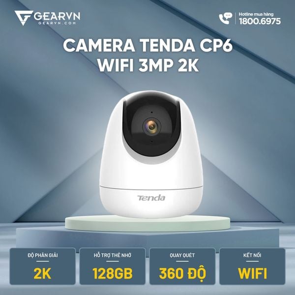 Camera Tenda CP6 IP WIFI 3MP 2K