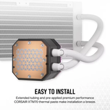  Tản nhiệt AIO Corsair H150i ELITE CAPELLIX XT WHITE(CW-9060073-WW) 