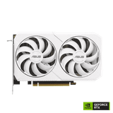  Card màn hình ASUS Dual GeForce RTX 3060 OC White Edition 12GB GDDR6 (DUAL-RTX3060-O12G-WHITE) 