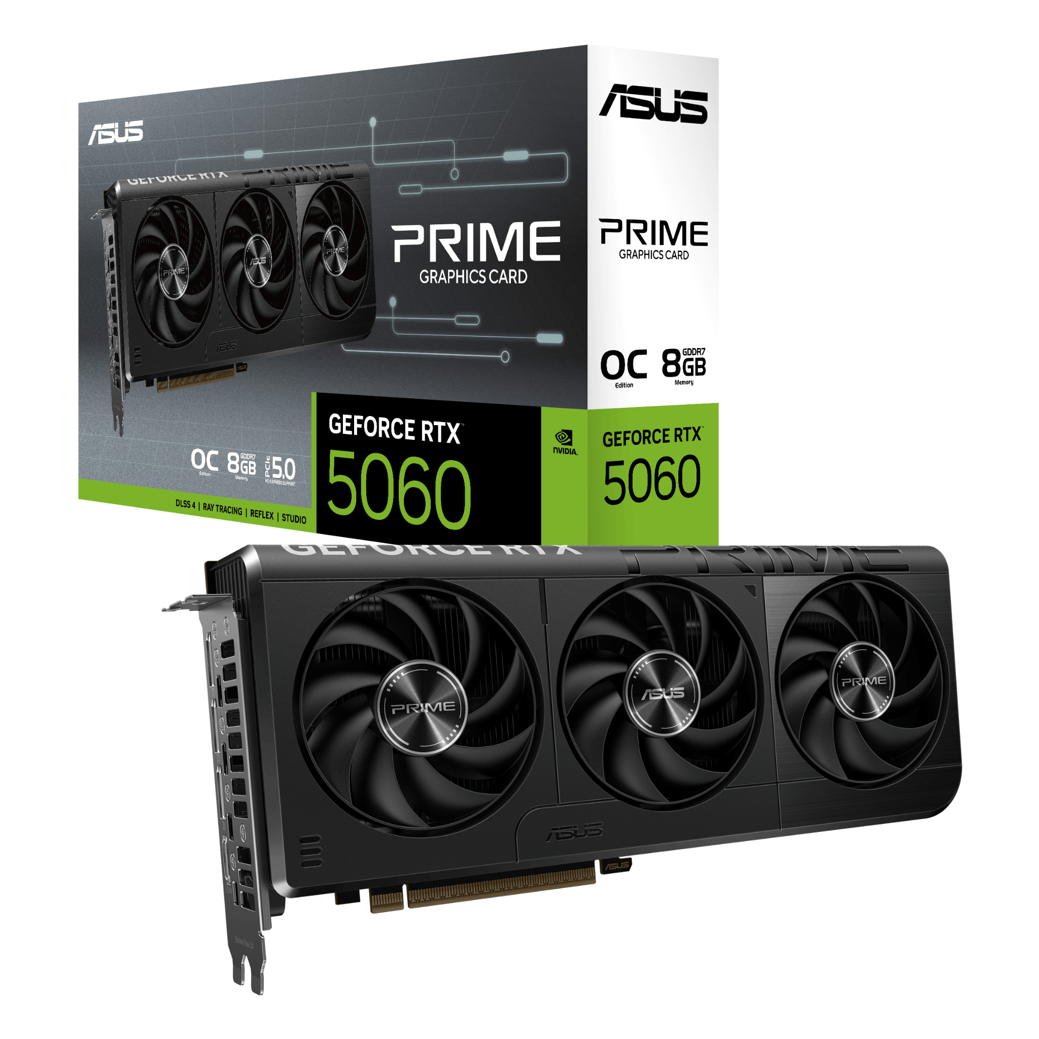 Card màn hình Asus GeForce RTX 5060 Prime OC 8GB