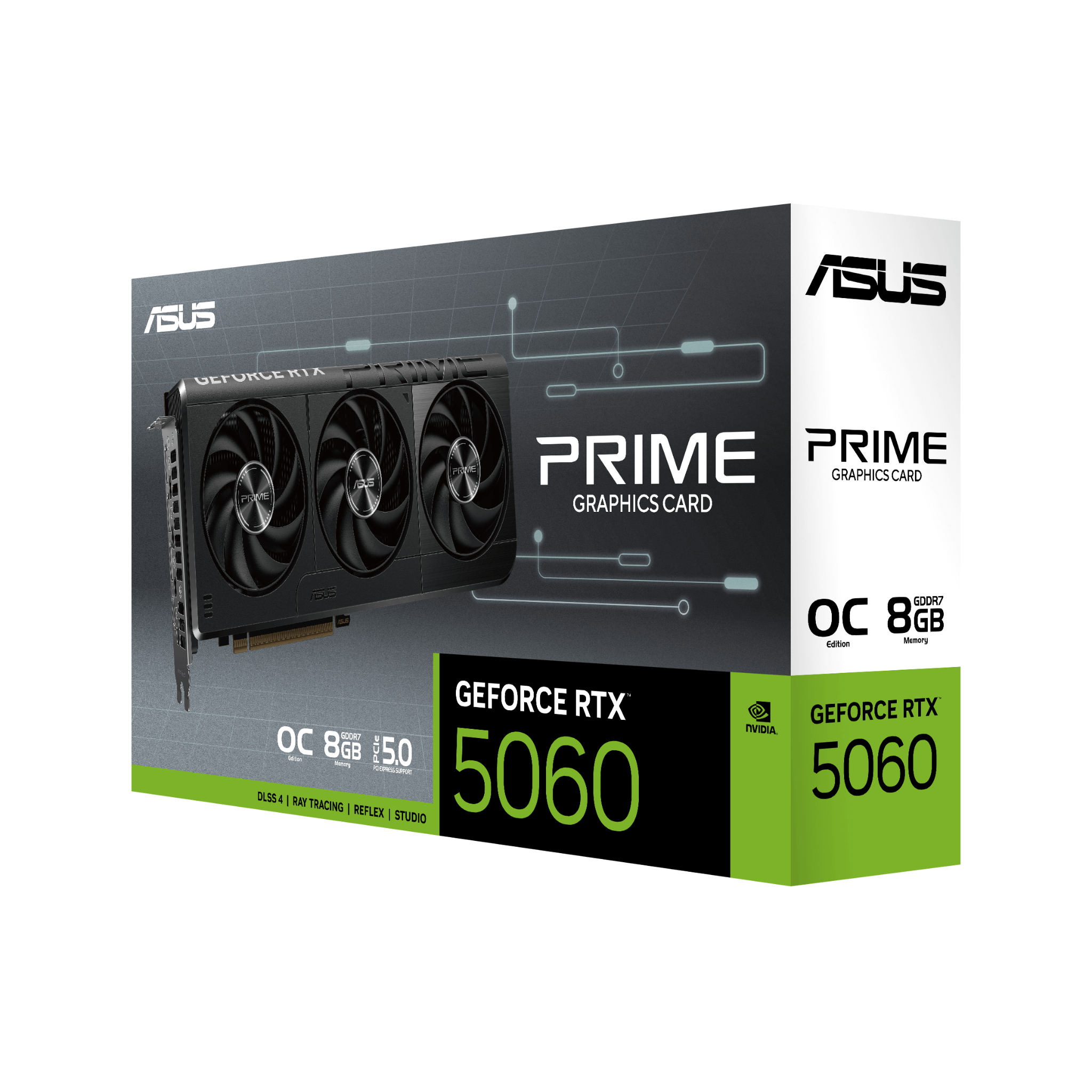  Card màn hình Asus GeForce RTX 5060 Prime OC 8GB 