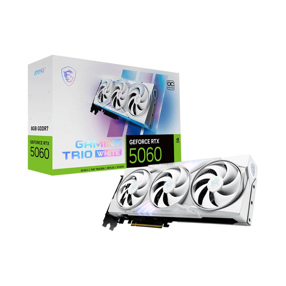 Card màn hình MSI GeForce RTX 5060 Gaming Trio OC 8GB