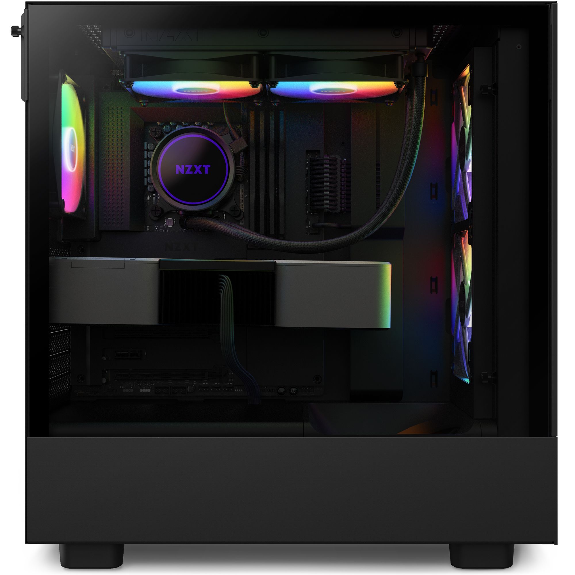 Vỏ Máy Tính Nzxt H5 Flow Black Rgb Chính Hãng – Gearvn.com