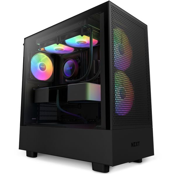 Vỏ máy tính NZXT H5 Flow Black RGB