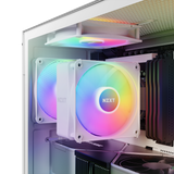  Vỏ máy tính NZXT H5 Flow White RGB 
