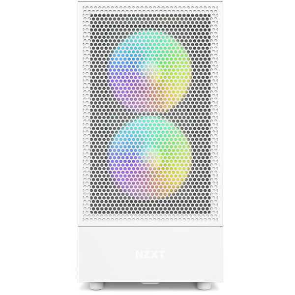  Vỏ máy tính NZXT H5 Flow White RGB 