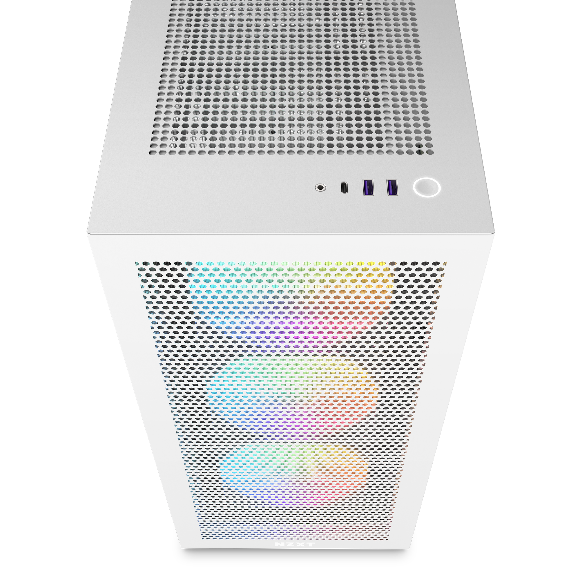  Vỏ máy tính NZXT H7 Flow White RGB (CM-H71FW-R1) 