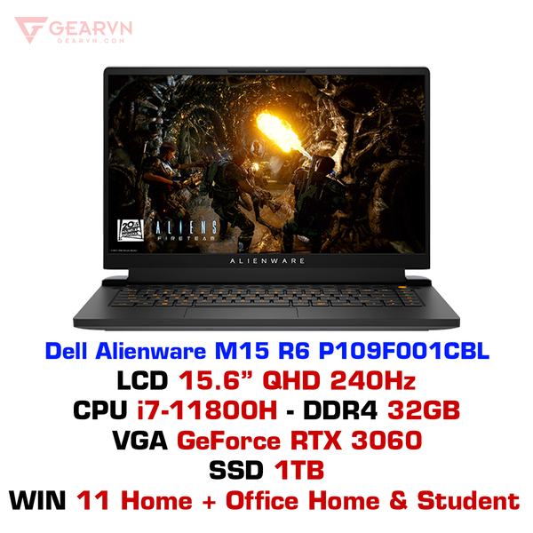 Laptop gaming Dell Alienware M15 R6 P109F001CBL