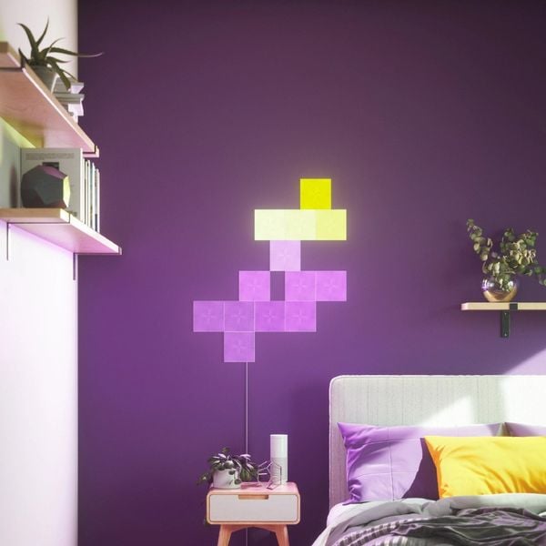  Đèn thông minh Nanoleaf Canvas Vuông 4 miếng (Bộ mở rộng) 