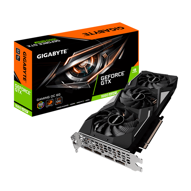 Card màn hình GIGABYTE GeForce GTX 1660 Super Gaming 6G (GV-N166SGAMING-6GD)