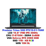  Laptop Acer Predator Triton 500 PT515 51 78AR 