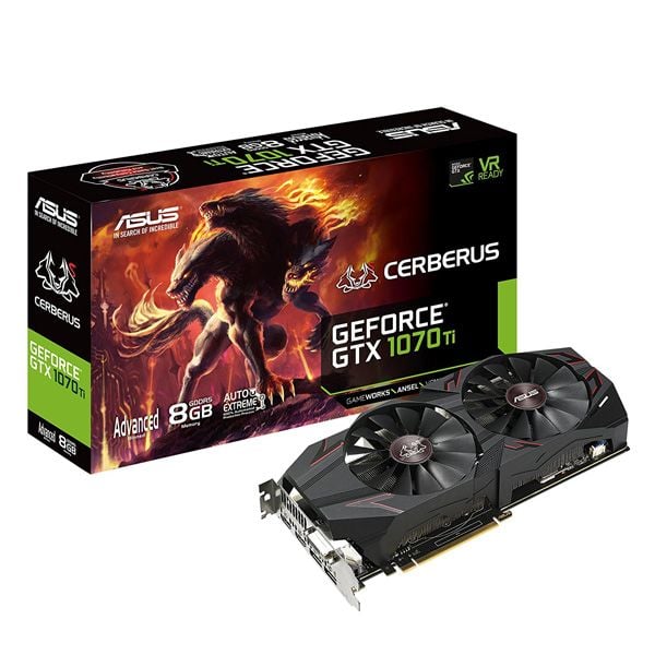  Card màn hình VGA ASUS CERBERUS GTX1070TI 8G GAMING 