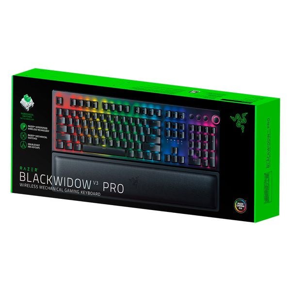  Bàn phím Razer Blackwidow V3 Pro Green Switch 