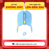  Chuột DareU EM901X RGB Superlight Wireless White Blue 