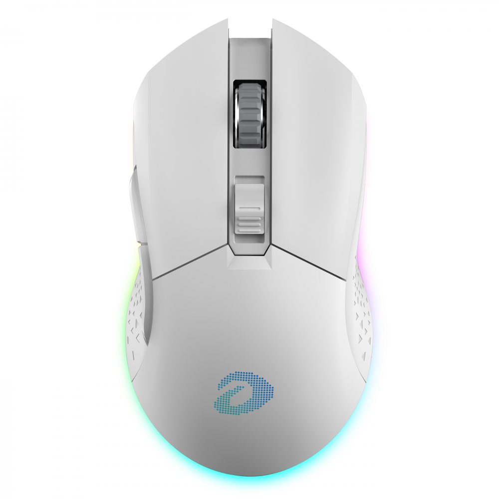 Chuột Dareu Em901 Rgb Wireless White