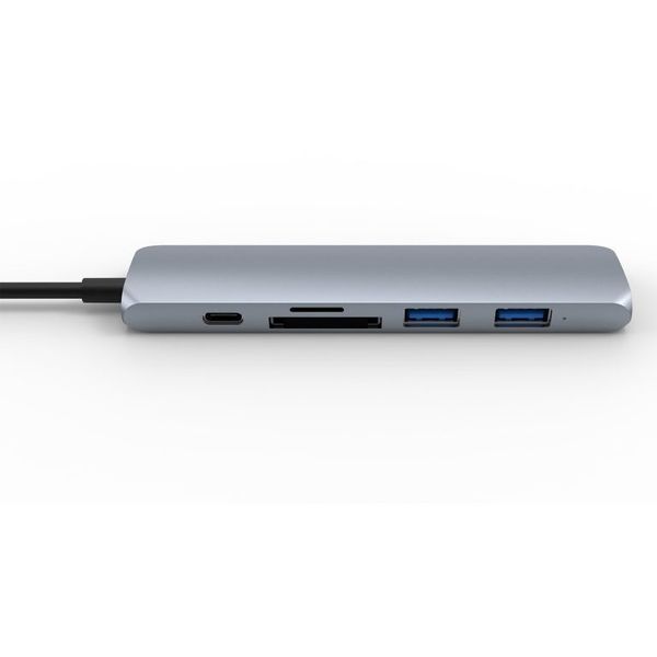  CỔNG CHUYỂN HYPERDRIVE BAR 6 IN 1 USB-C HUB HD22E SILVER 