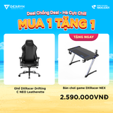  Ghế DXRacer Drifting C NEO Leatherette Black L (GC/LDC23LTA/N) 